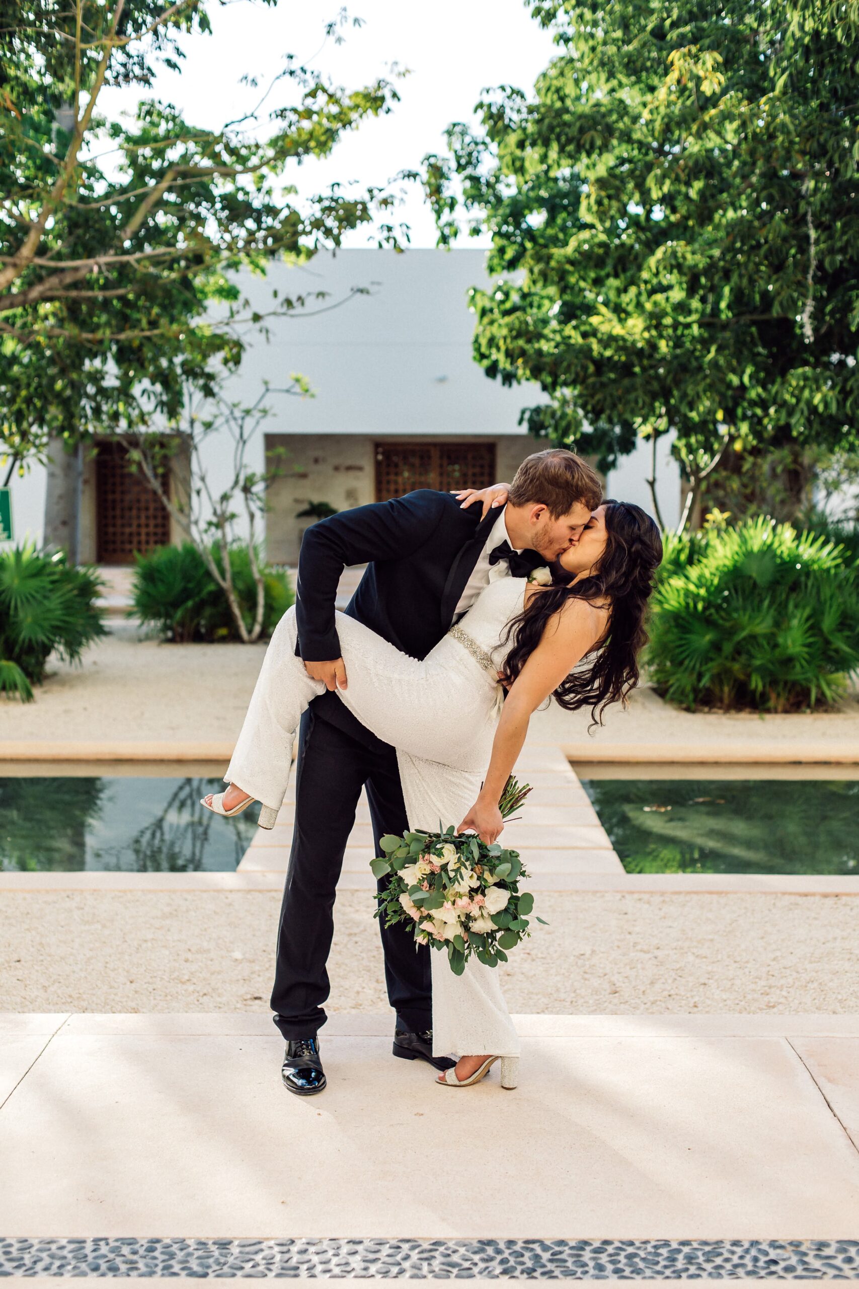 Destination Wedding at Secrets Akumal, Playa del Carmen, Riviera Maya, Mexico - Pamela + Stanton
